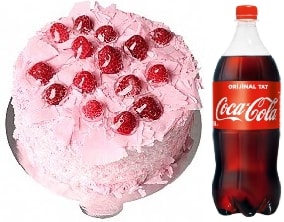 Frambuazlı Pasta 4-6 Kişilik pasta