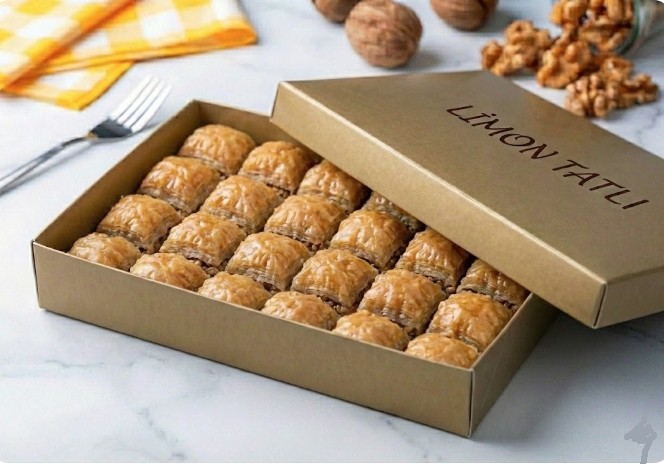 Kaliteli Ceviz İçeren 2000 Gr Baklava pasta